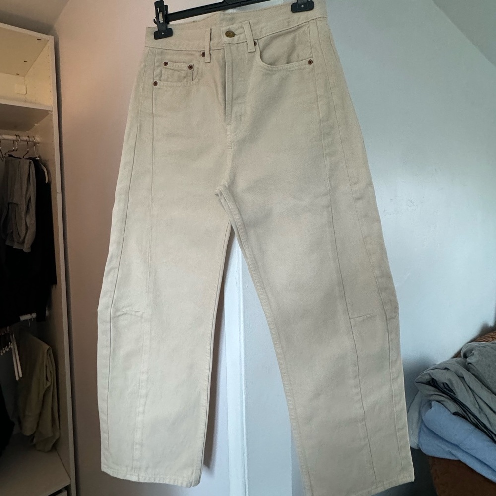 BSides B SIDES Slim Lasso Jeans sz 26 Tan Overdye RARE!! Worn only a few times